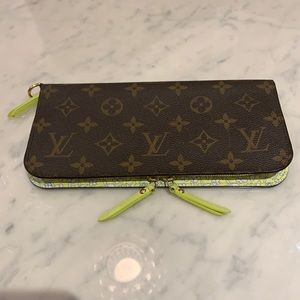 Louis Vuitton - Monogram Fleuri Insolite Wallet Yellow - Limited edition 2010